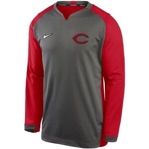 Men's Cincinnati Reds Nike Authentic Collection thermal crew